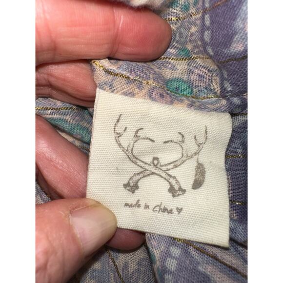 SPELL DESIGNS & THE GYPSY COLLECTIVE XANADU BLOUSE XS WORN ONCE ONLY - Picture 5 of 16